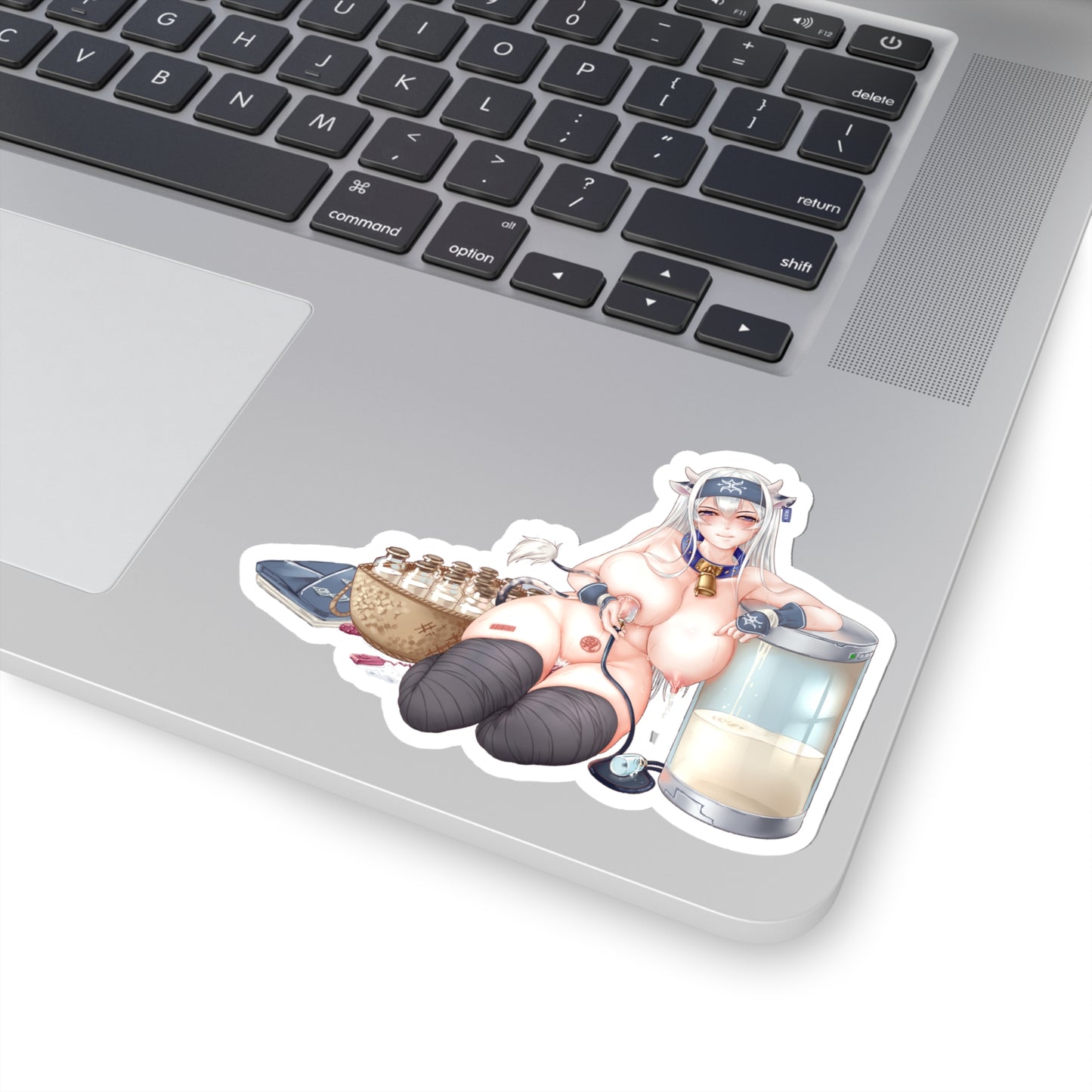 Lewd Kamoi Sticker | HuCow | Huge Tits | Cow Costume | Kantai Collection Sticker | Lewd Anime Sticker | Sexy Anime Sticker | Milk | Big Boobs