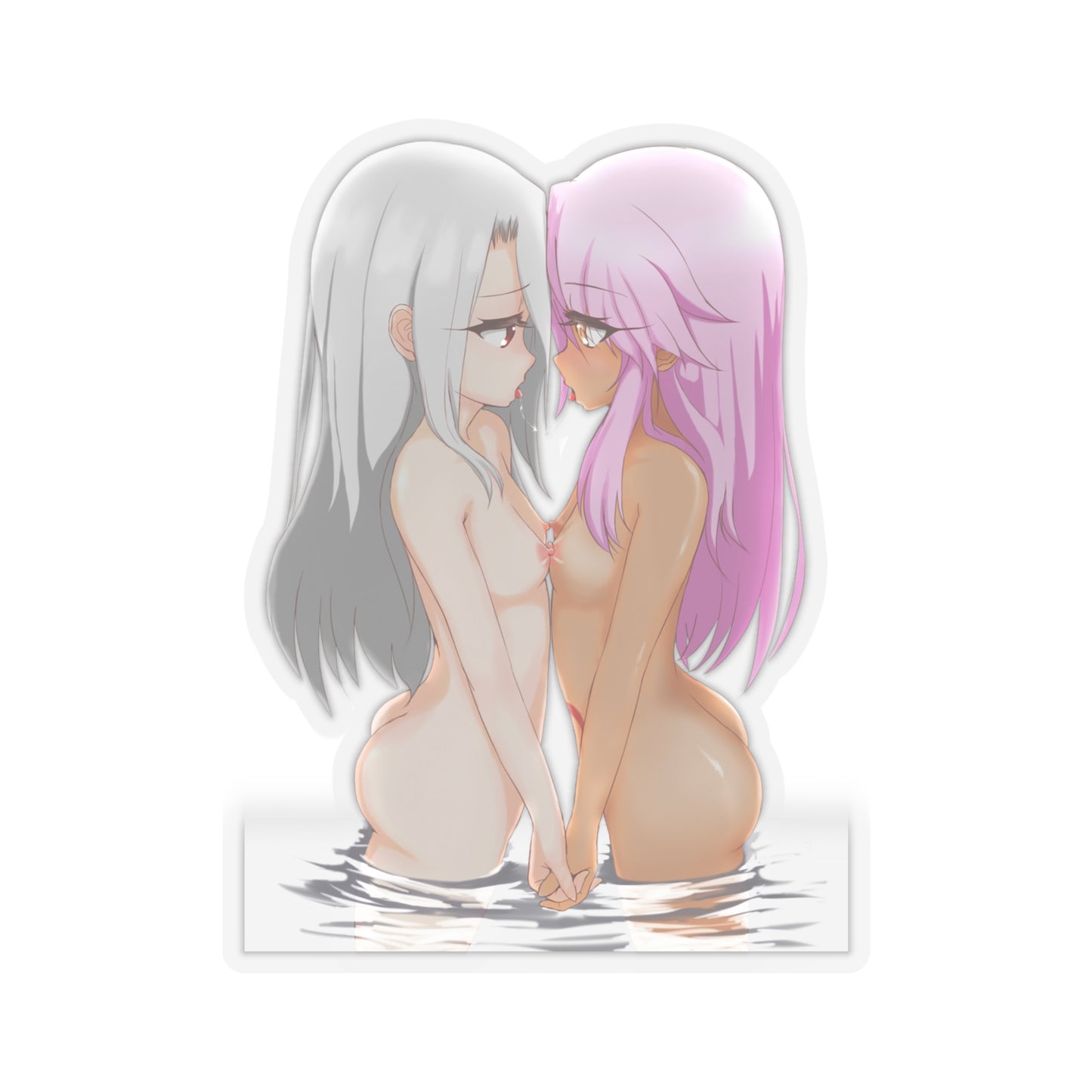 Sexy Anime Sticker | Lewd Anime Sticker | Chloe von Einzbern | Illyasviel von Einzbern | Lewd Sticker | Sexy Waifu Sticker | Fate/kaleid liner Prisma Illya