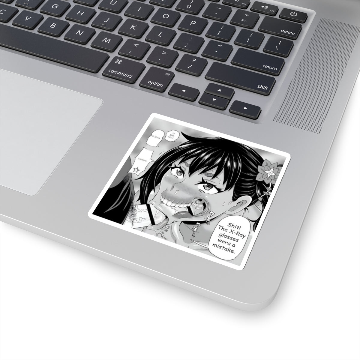 Sexy Anime Sticker | X-Ray Blowjob | Grotesque | Spit in Mouth | Drool | Lewd Anime Sticker | Hentai Sticker | Otaku