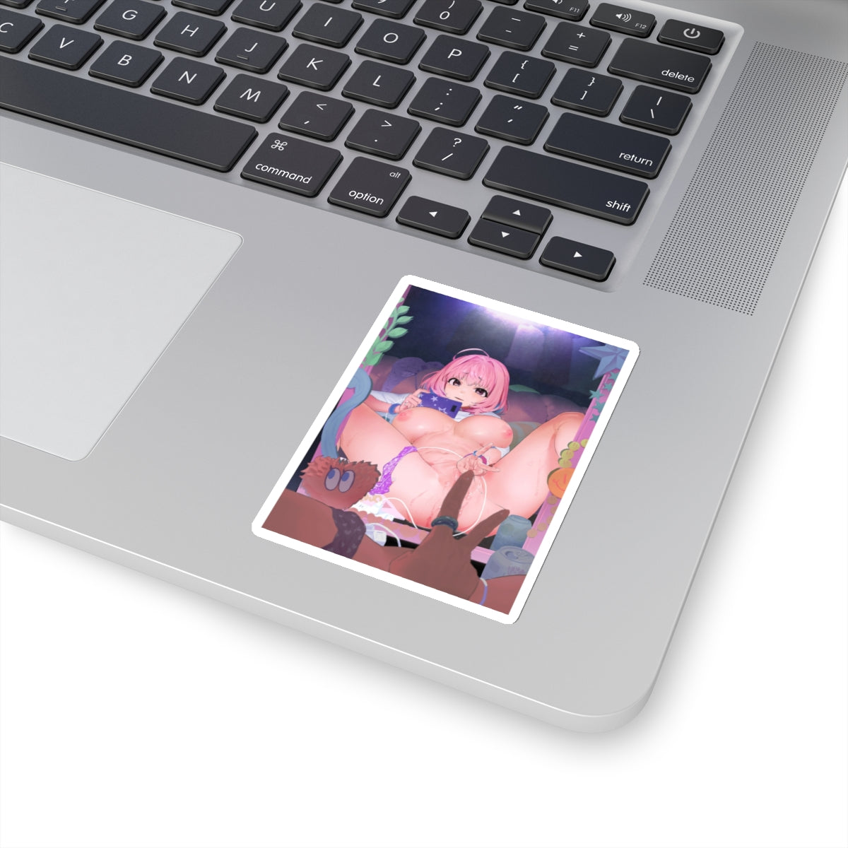 Sexy Waifu Sticker | Yumemi | Selfie Challenge | Pussy | Lewd Sticker | Lewd Anime Sticker | Hentai Sticker