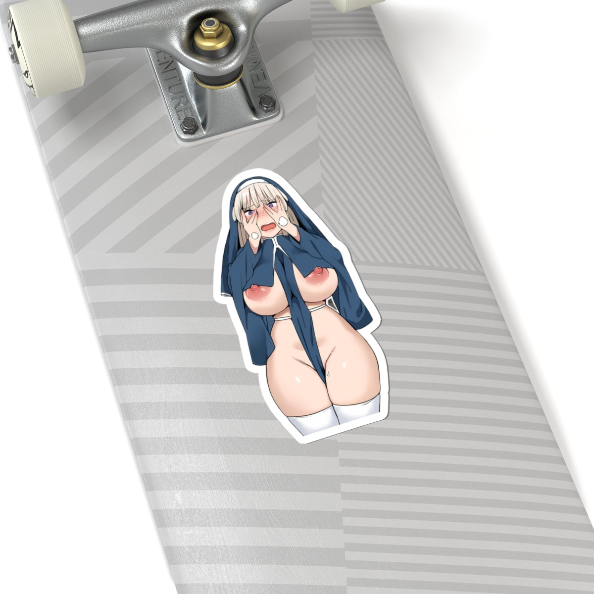 Waifu Sticker | Hentai Girls Sticker | Lewd Nun