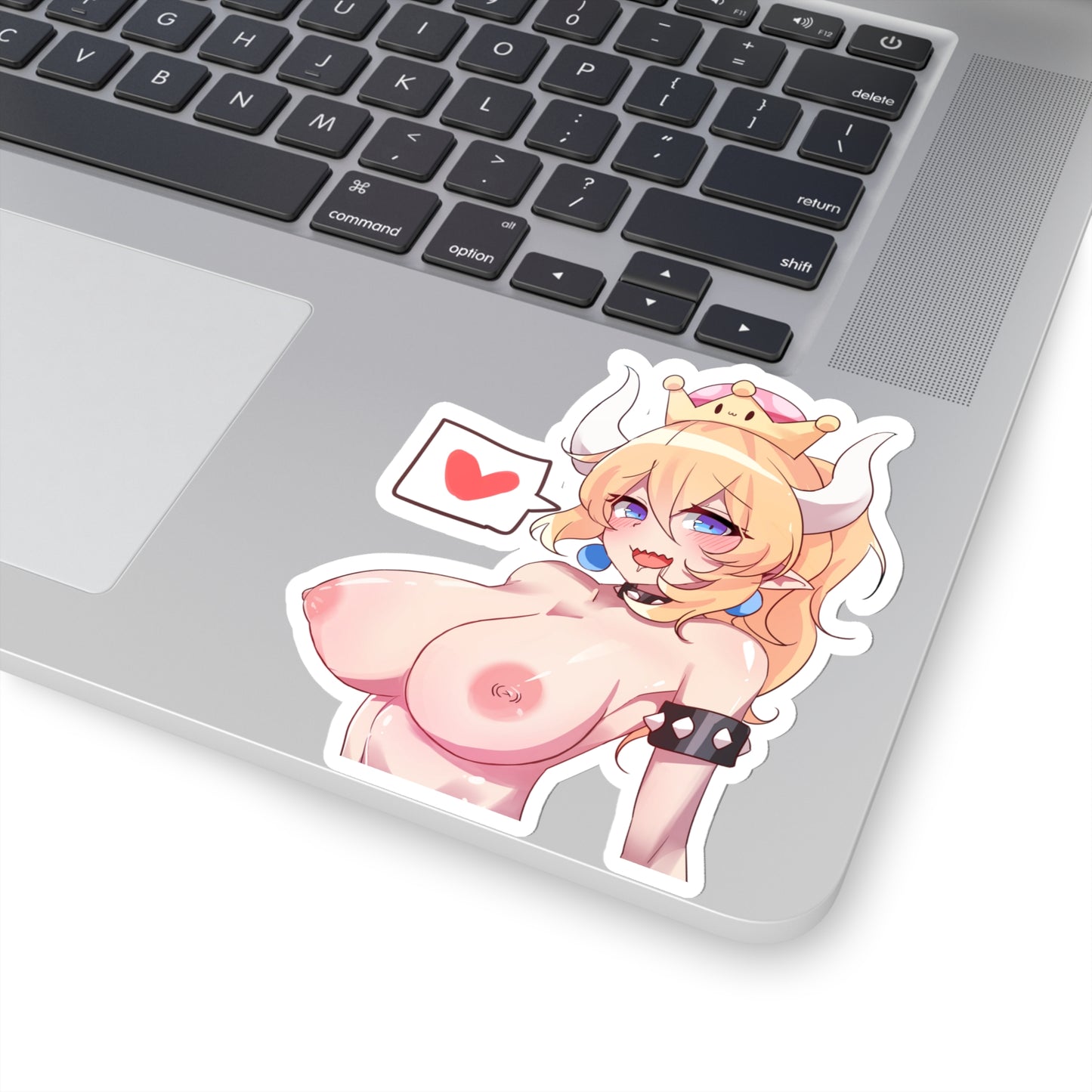 Sexy Bowsette Sticker | Lewd Anime Sticker | Kiss-Cut Sticker | Lewd Bowsette | Otaku | Waifu | Tits | Uncensored Anime | Mario | Tits | Love | Heart | Sexy Anime Sticker