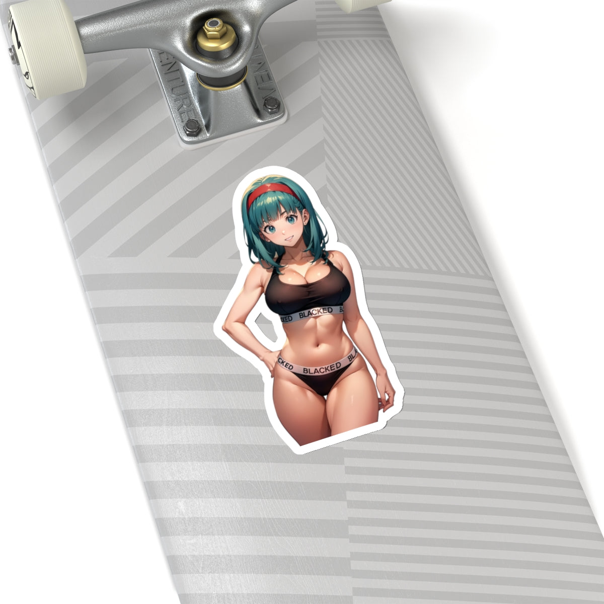 Sexy Anime Sticker | Bulma | Lewd Anime Sticker | Lewd Sticker | Sexy Waifu Sticker | Blacked | SAMSARA_AI