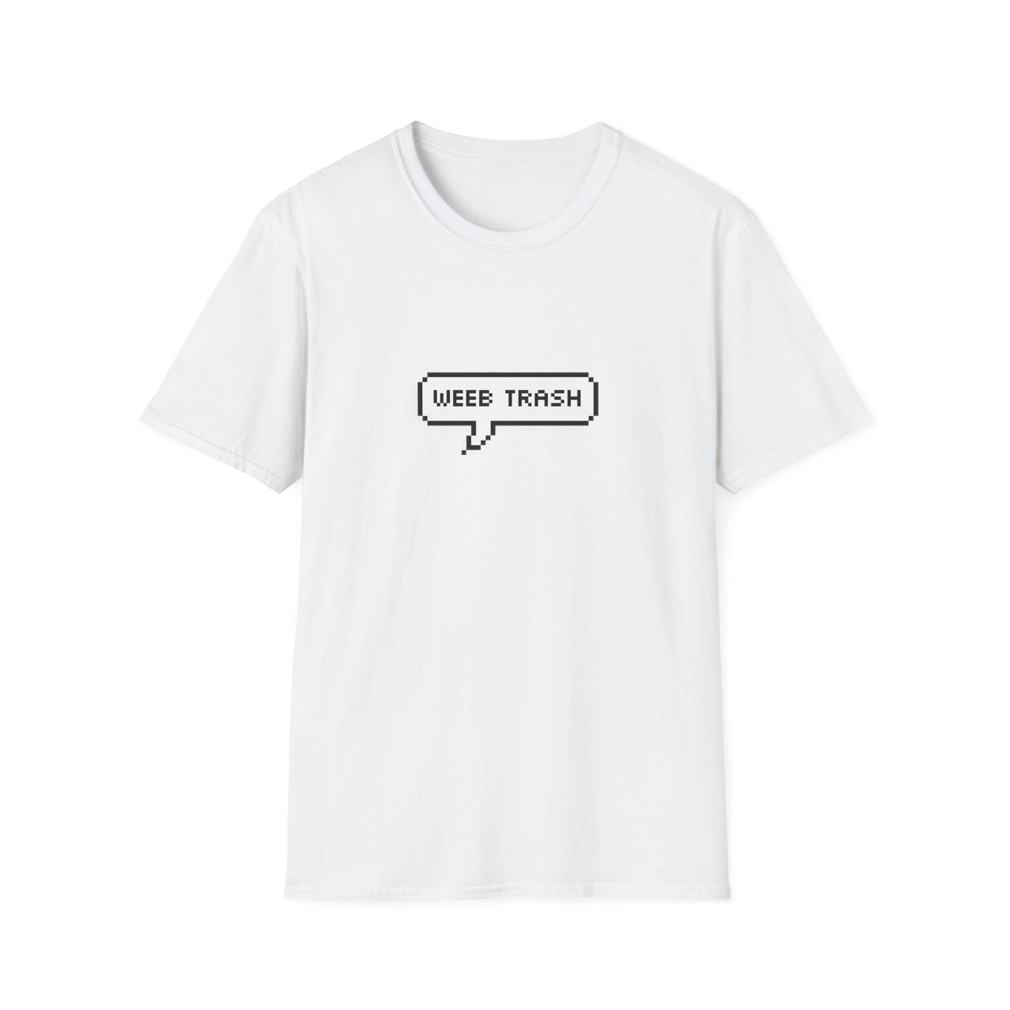 Weeb Trash T-Shirt, Funny Anime T-Shirt, Anime Merch, Ironic, Weeb