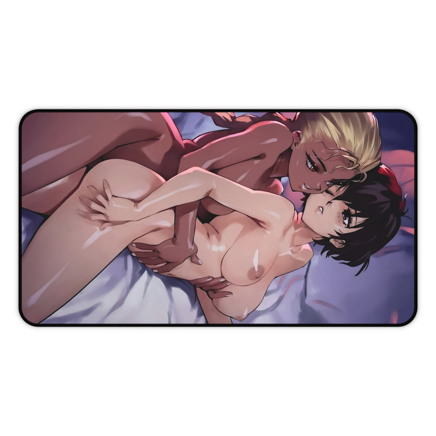 Lewd Mouse Pad | Yuri | Lesbian | Naked Girls Kissing | NSFW | Uncensored Mouse Pad | Ecchi | Waifu | Ahegao | Otaku | Beautiful