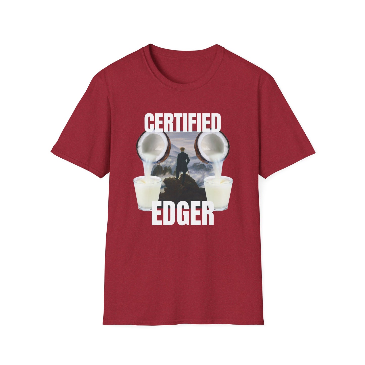 Certified Edger T-Shirt, Funny  T-Shirt, No Nut November