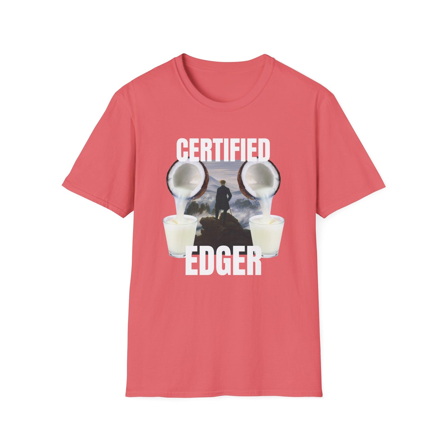 Certified Edger T-Shirt, Funny  T-Shirt, No Nut November