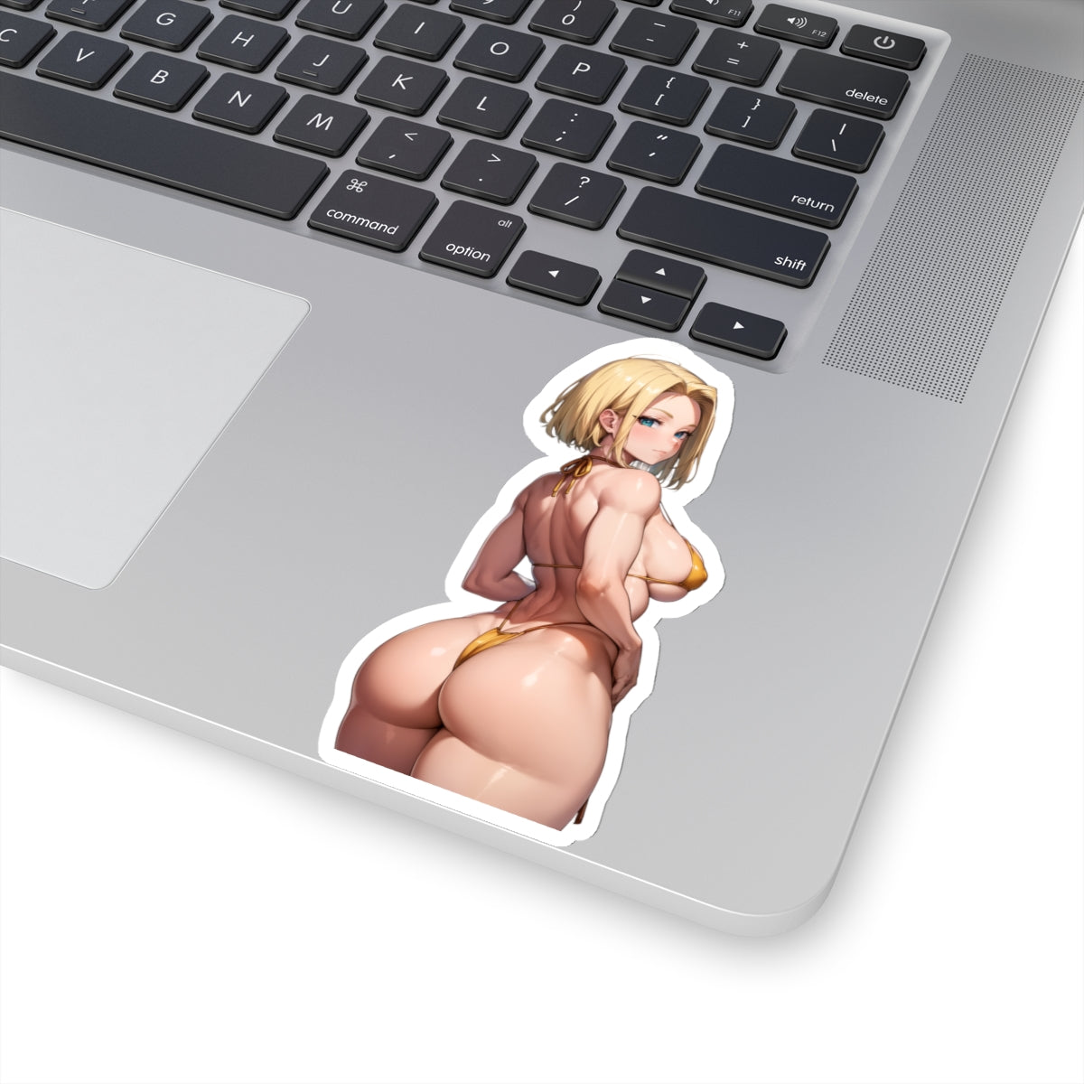 Sexy Waifu Sticker | Android 18 | Muscle Mommy | Sexy Ass | Sexy Anime Sticker | Lewd Anime Sticker | Otaku | Waifu | Waifu Sticker | Bikini