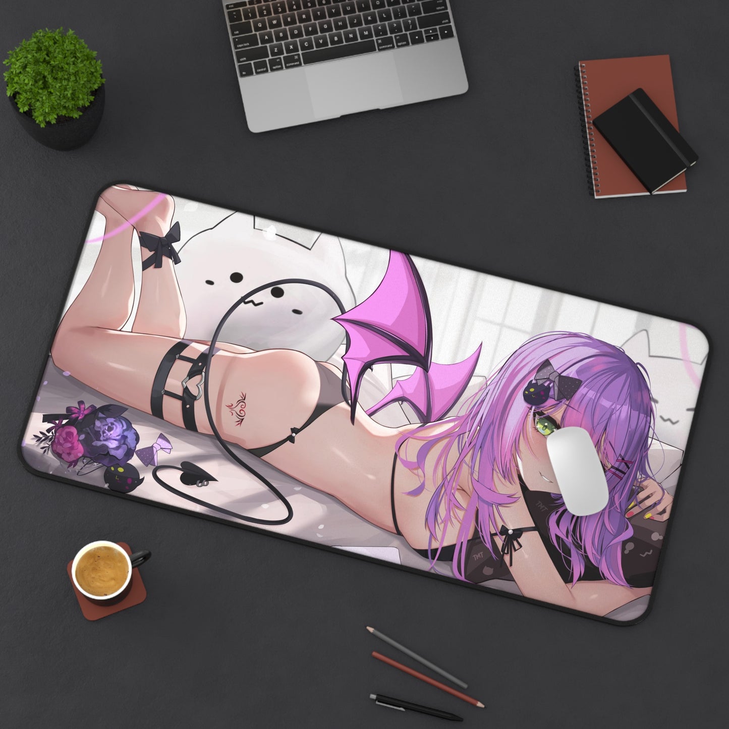 Sexy Anime Mouse Pad | Tokoyami Towa | Vtuber | Hololive | Naughty Succubus Girl | Hot Anime Girl | Sexy Demon Girl | Ecchi | Waifu | Ahegao | Sexy Playmat | Erotic