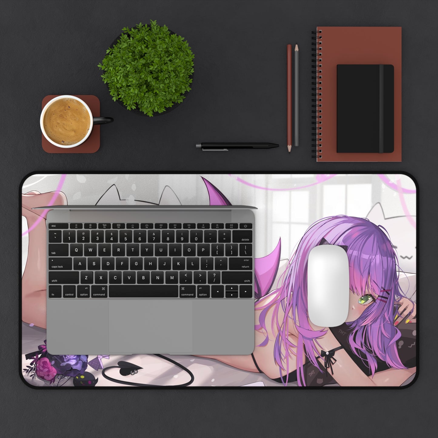 Sexy Anime Mouse Pad | Tokoyami Towa | Vtuber | Hololive | Naughty Succubus Girl | Hot Anime Girl | Sexy Demon Girl | Ecchi | Waifu | Ahegao | Sexy Playmat | Erotic