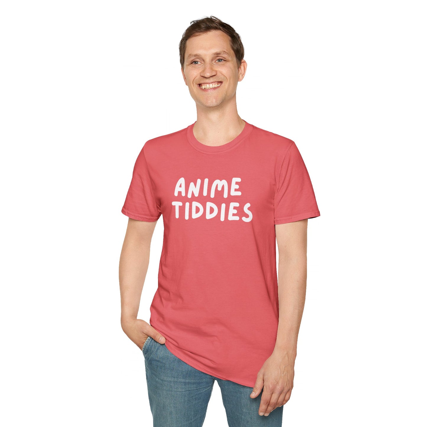 Anime Tiddies T-Shirt | Anime T-Shirt | Anime Merch | Funny Anime Shirt | Otaku | Weeb | Funny