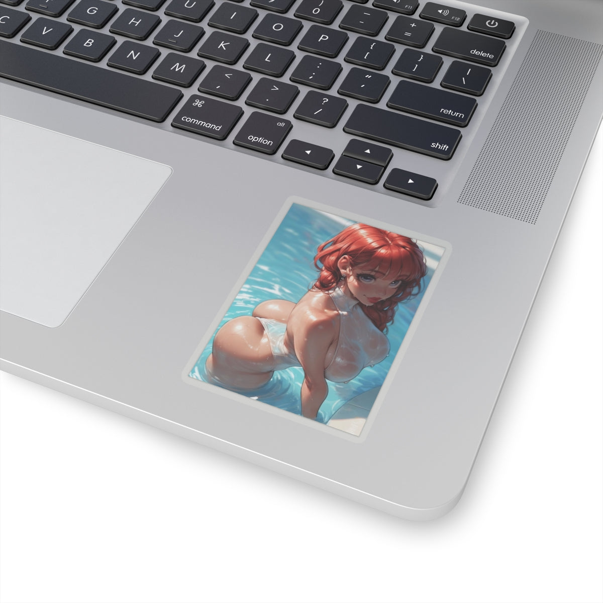 Sexy Ginger Waifu Sticker | Redhead | Ass