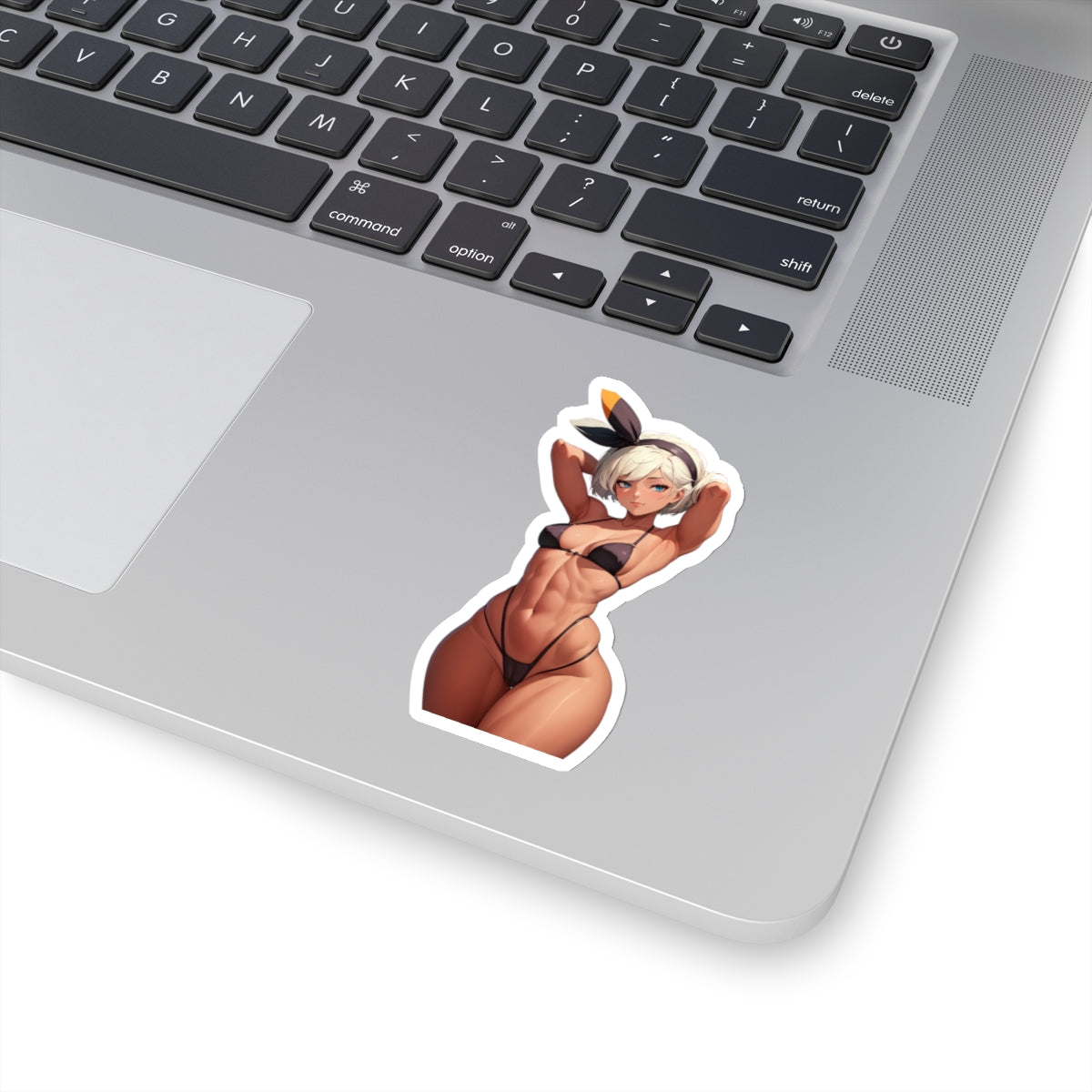 Sexy Waifu Sticker | Bea | Muscle Mommy | Sexy Anime Sticker | Lewd Anime Sticker | Otaku | Waifu | Waifu Sticker | Sexy Ebony | Bikini