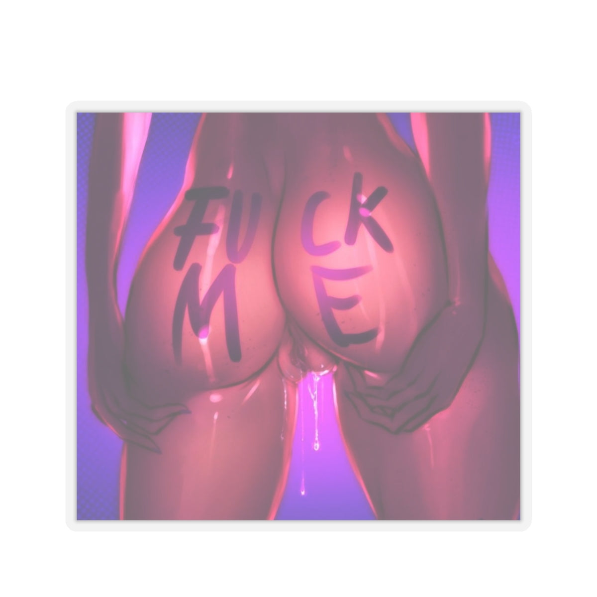 Sexy Anime Sticker | Fuck Me | Lewd Anime Sticker | Hentai Sticker