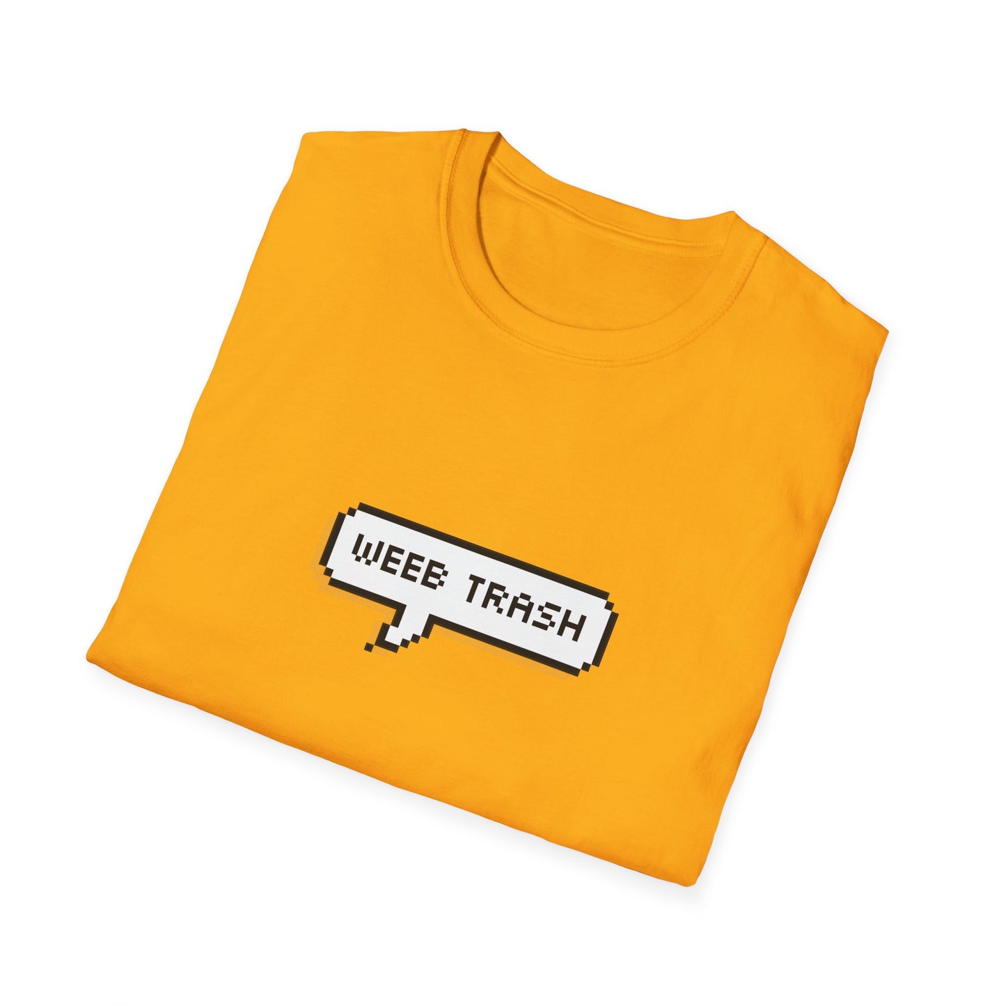 Weeb Trash T-Shirt, Funny Anime T-Shirt, Anime Merch, Ironic, Weeb