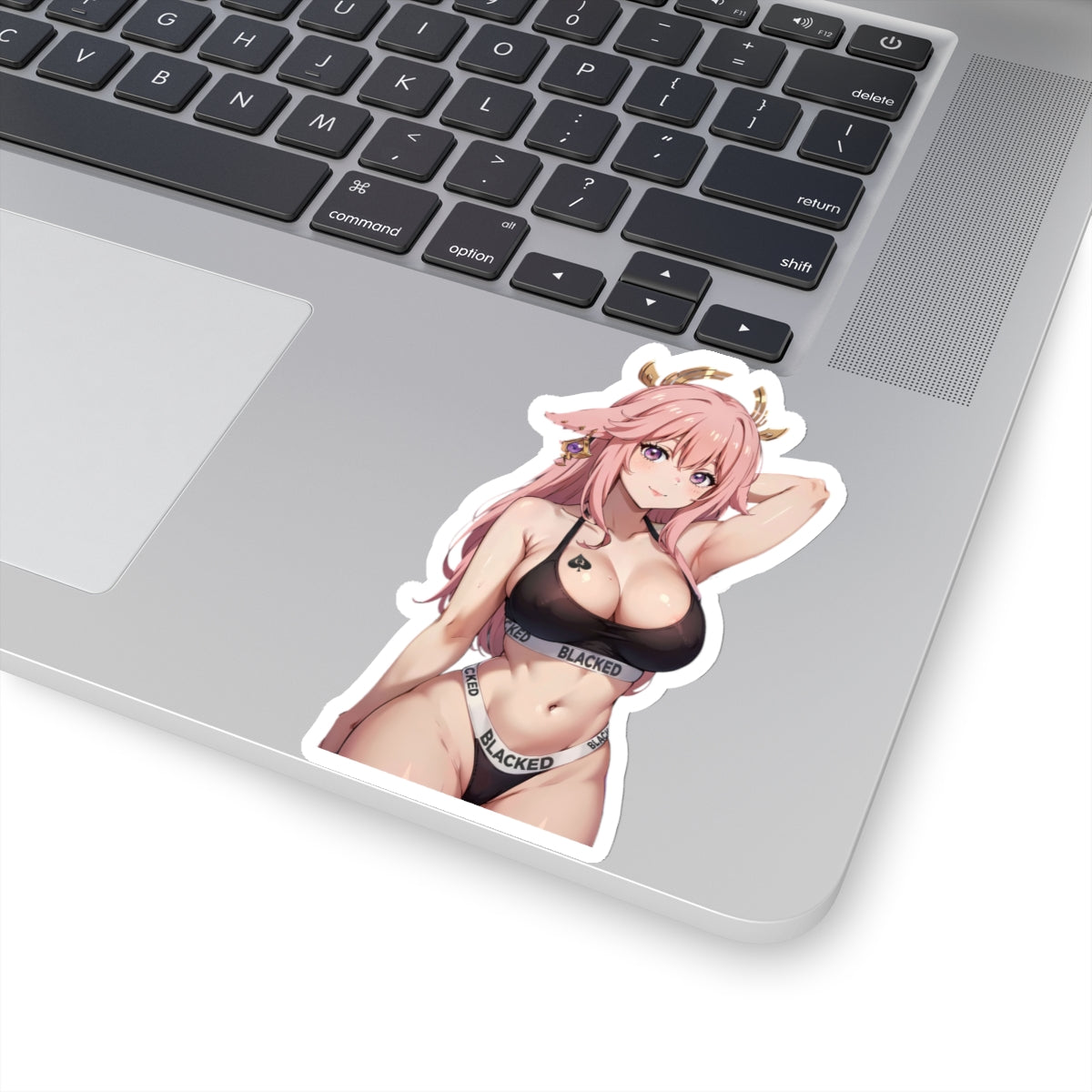 Sexy Anime Sticker | Guuji Yae | Lewd Anime Sticker | Lewd Sticker | Sexy Waifu Sticker | Blacked | Queen of Splades | Black Spade | SAMSARA_AI