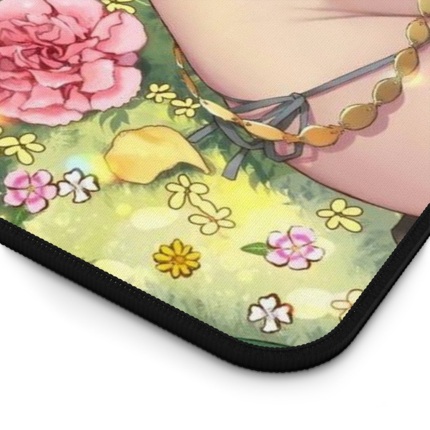 Elf Harem Mouse Pad | NSFW | Lewd Anime Mousepad | Sexy Playmat | Elf | Nude Tits | Naked Anime Girls | Blond | Waifu