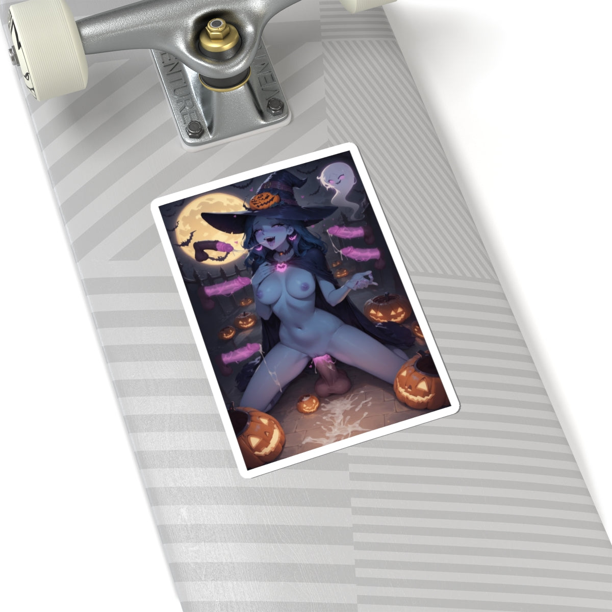 Lewd Halloween Hentai Sticker | Witch Magic | Hentai NSFW Sticker