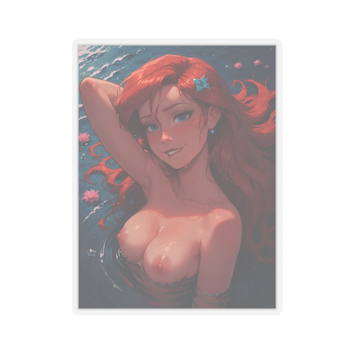 Nude Mermaid Sticker | NSFW | Hentai | Nude Art