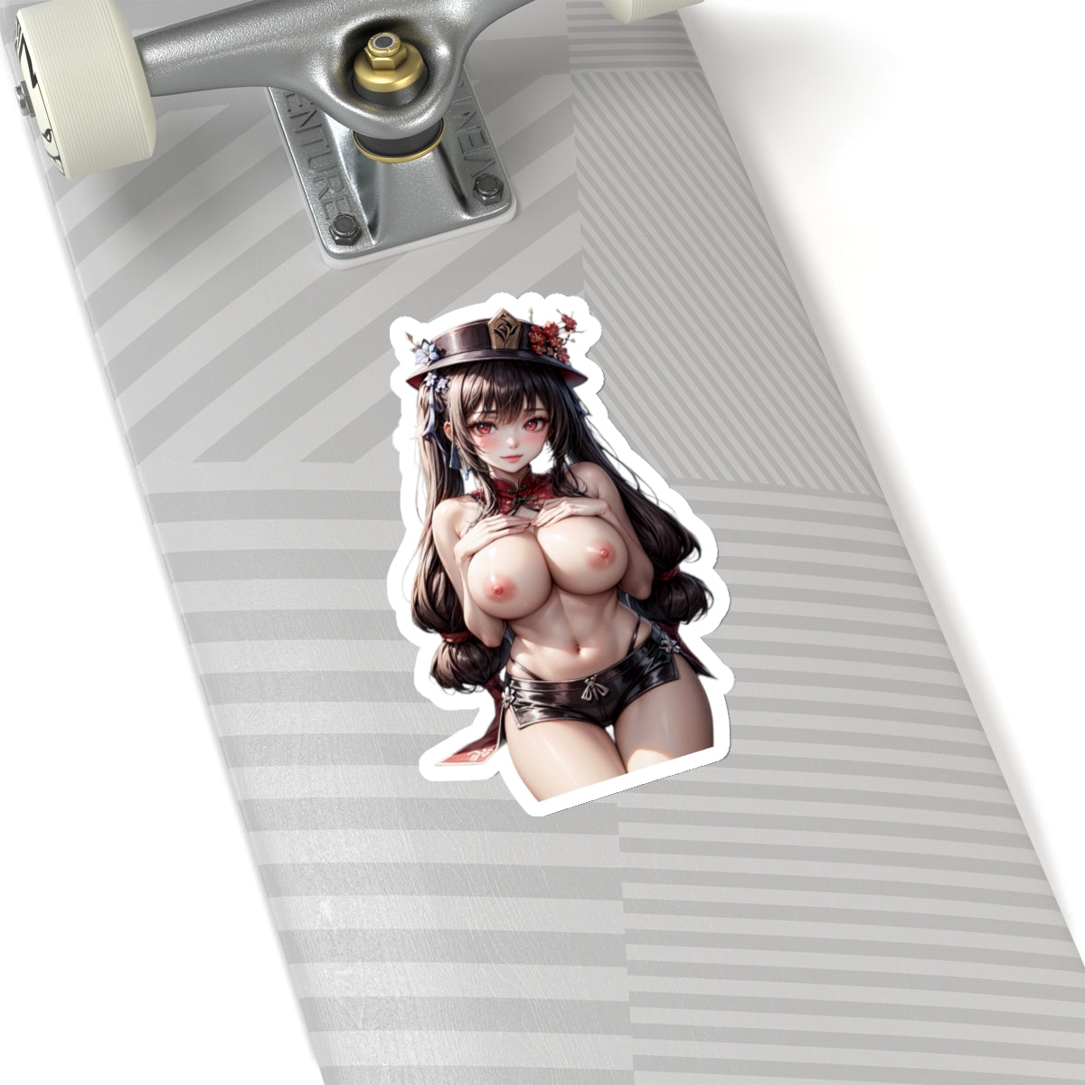 Sexy Anime Sticker | Hu Tao | Lewd Anime Sticker | Lewd Sticker | Sexy Waifu Sticker | Nude Anime Girl | FairyAI