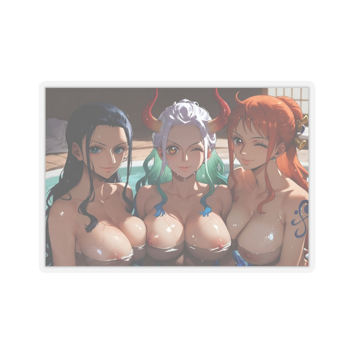 Waifu Sticker | Hentai Girls Sticker | Yuri Pirates Harem