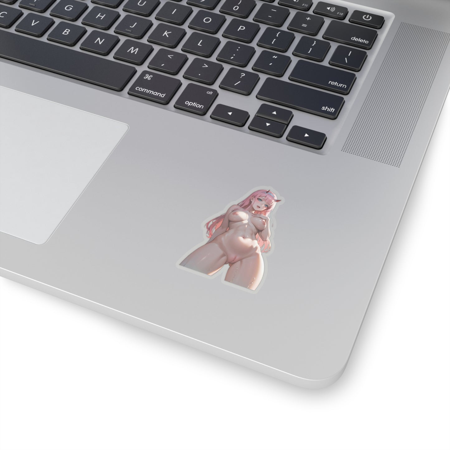 Lewd Zero 2 Sticker | Kiss-Cut Sticker | Naked Zero Two Sticker | Uncensored Anime | Lewd