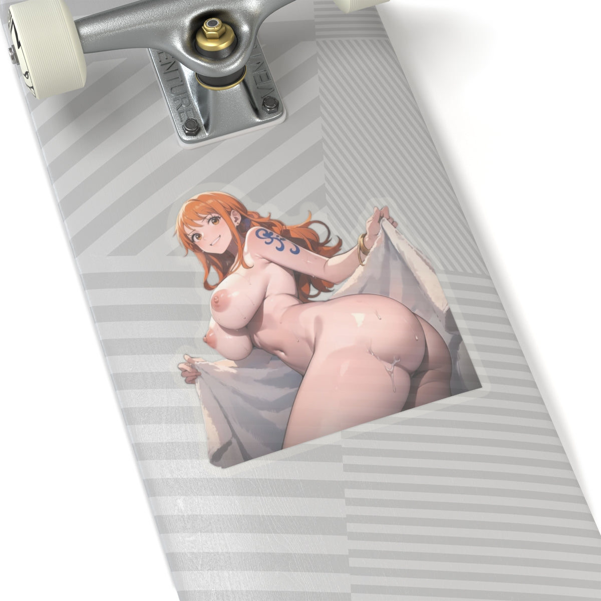 Sexy Anime Sticker | Nami | Lewd Anime Sticker | Lewd Sticker | Sexy Waifu Sticker | Towel | SAMSARA_AI