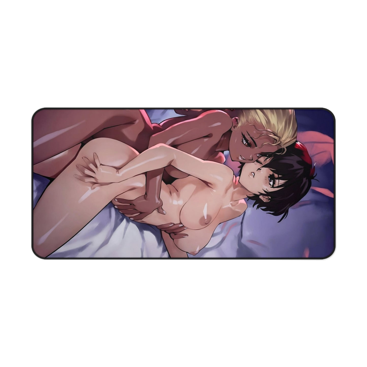 Lewd Mouse Pad | Yuri | Lesbian | Naked Girls Kissing | NSFW | Uncensored Mouse Pad | Ecchi | Waifu | Ahegao | Otaku | Beautiful