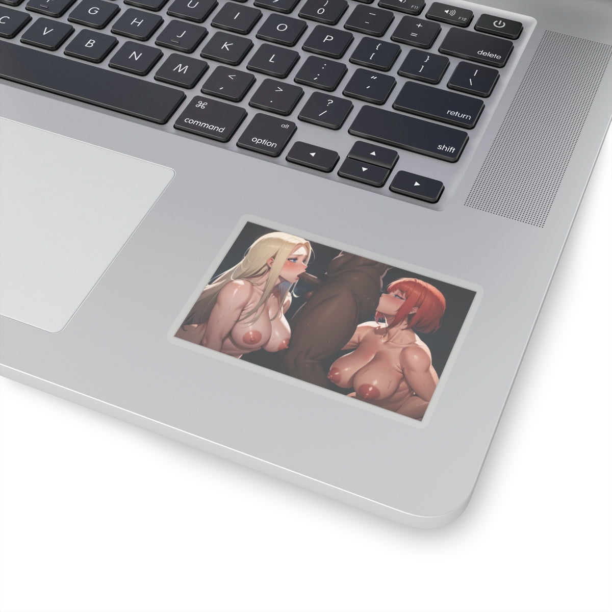 Sexy Anime Sticker | Rim Job | Blowjob | Thresome | Blond | Ginger | Lewd Anime Sticker | Hentai Sticker