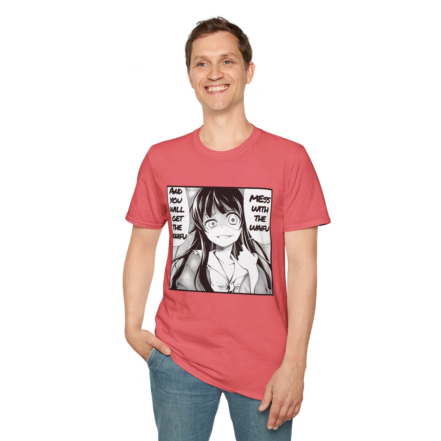 Don't Mess With Waifu T-Shirt | Anime T-Shirt | Anime Merch | Funny Anime Shirt | Otaku | Weeb | Funny