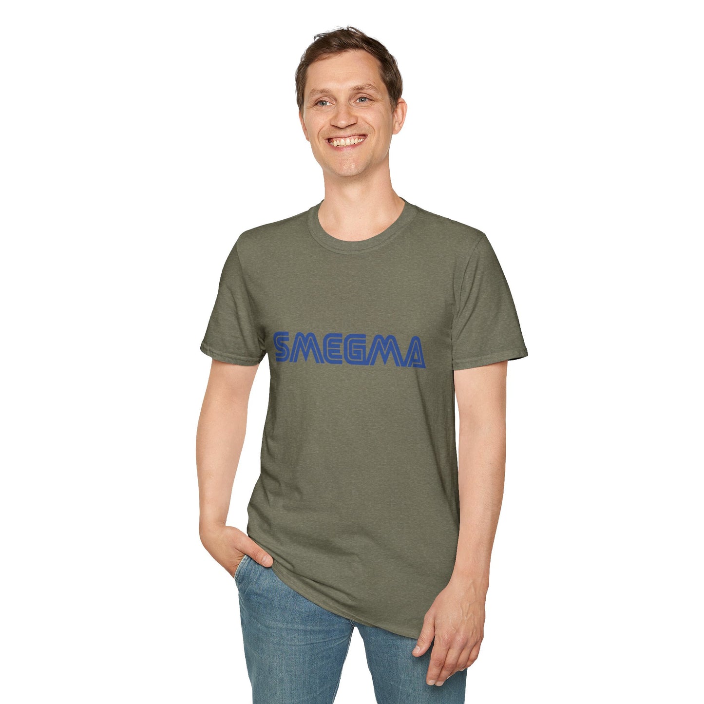 SMEGMA T-Shirt | Funny | Minimalism | Logo | Retro Gamer