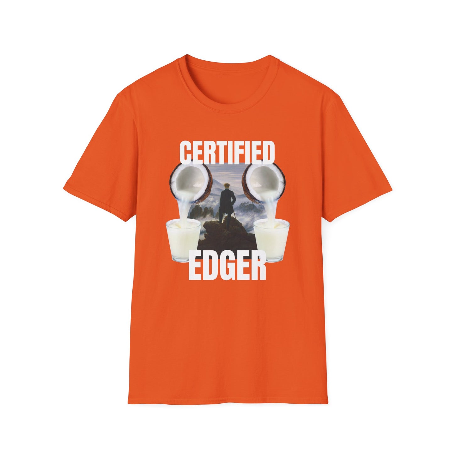 Certified Edger T-Shirt, Funny  T-Shirt, No Nut November