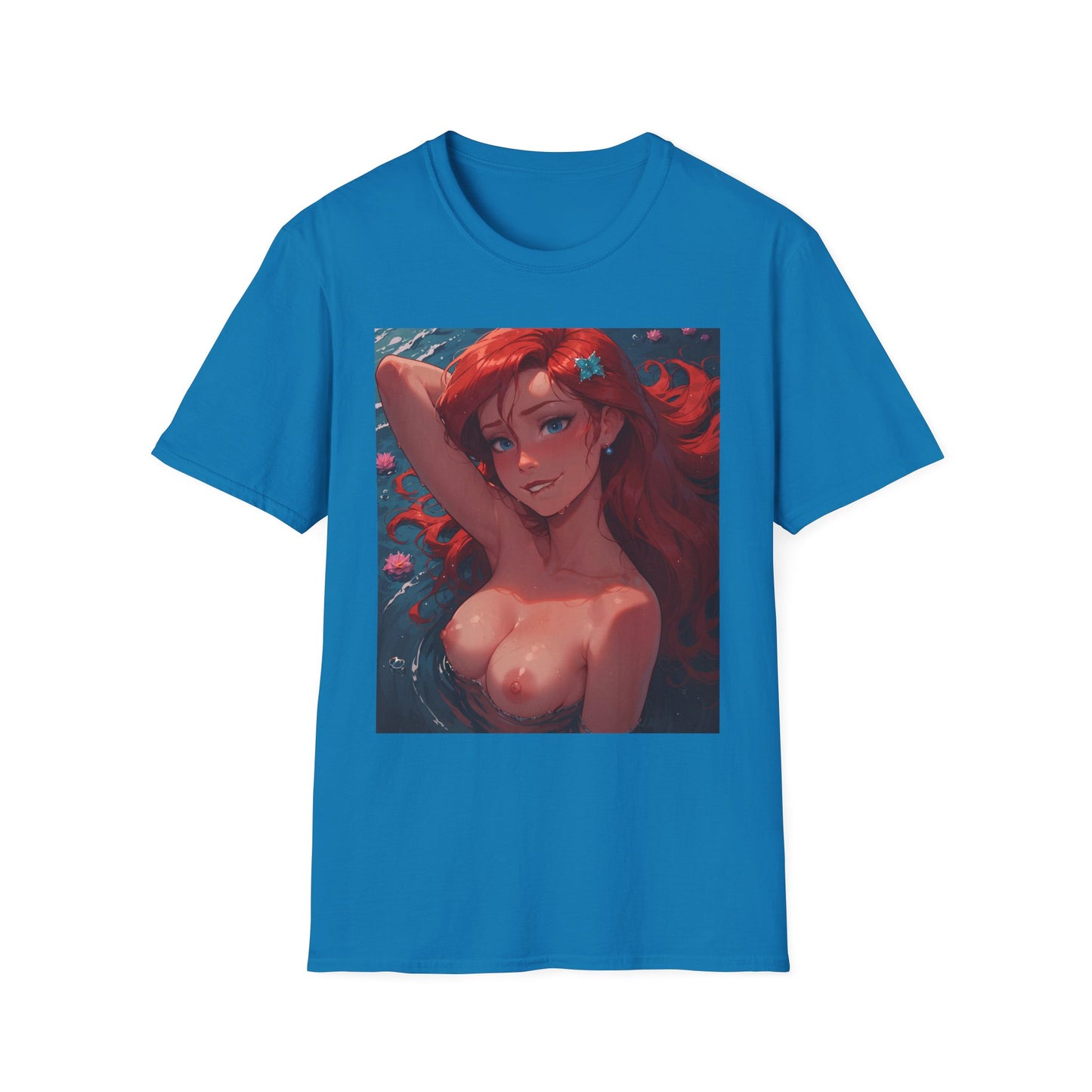 Nude Mermaid T-Shirt | Sexy Anime Girl | Hentai | NSFW | Lewd