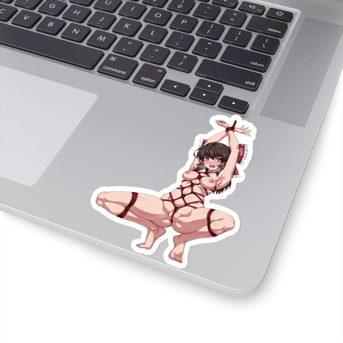 Sexy Anime Sticker | Reimu Hakurei | Lewd Anime Sticker | Lewd Sticker | Sexy Waifu Sticker | Shibari | Bondage