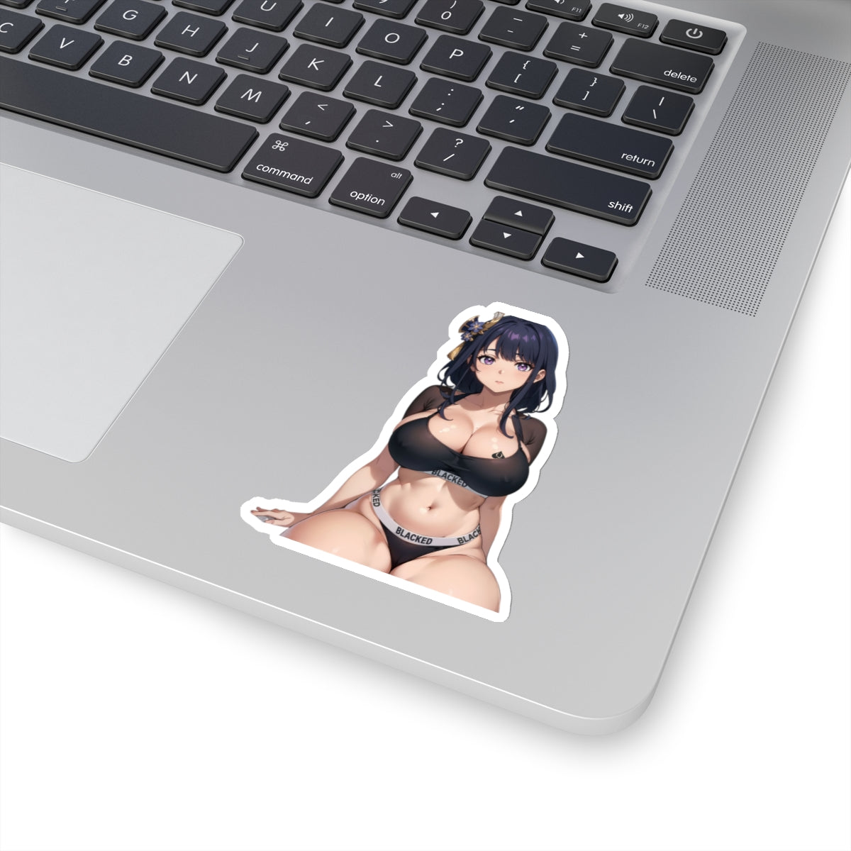 Sexy Anime Sticker | Raiden Shogun | Lewd Anime Sticker | Lewd Sticker | Sexy Waifu Sticker | Blacked | SAMSARA_AI