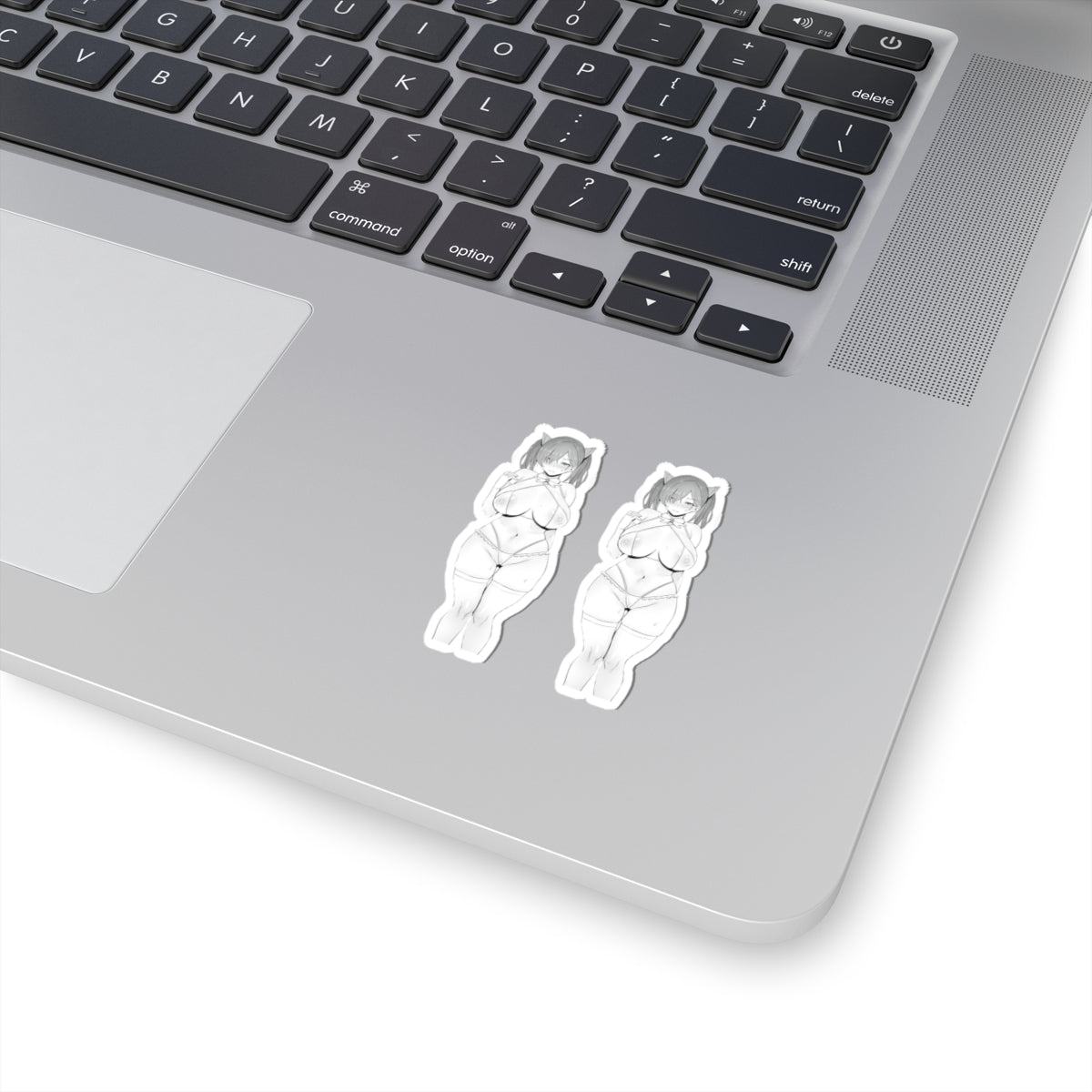 2 for 1 | Hentai Stickers | Monochrom | Black and White