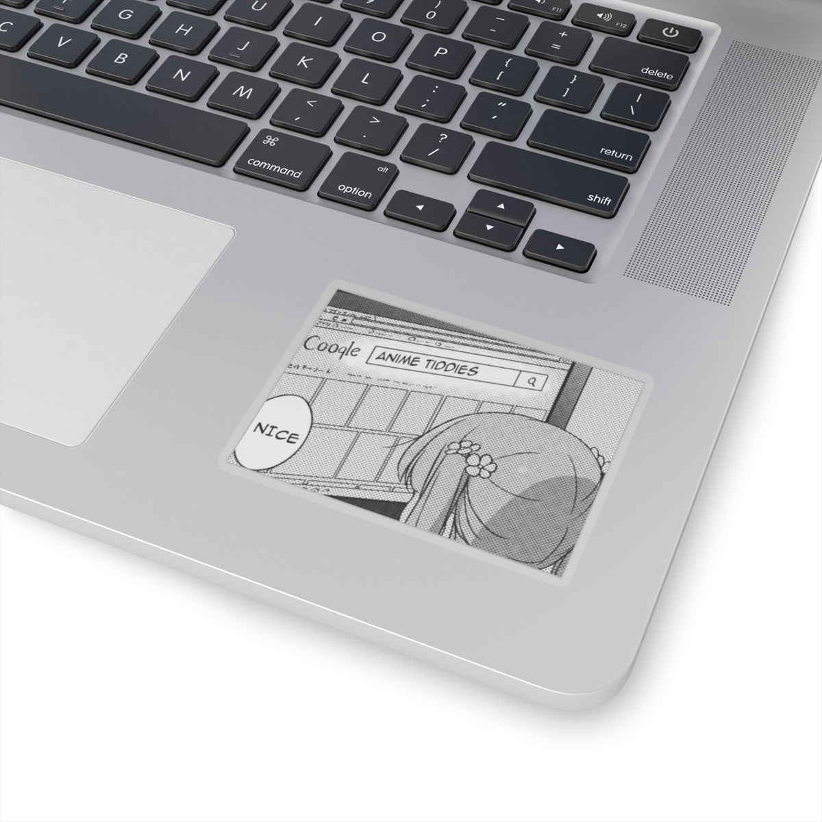 Anime Tiddies Sticker | Funny Meme Sticker