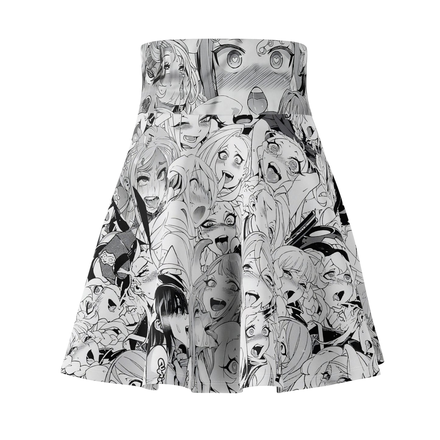 Ahegao Skirt | Ahegao Skater Skirt | Lewd Skirt | Ahegao Face | Waifu