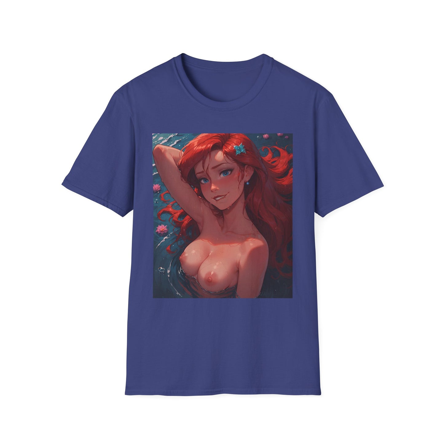 Nude Mermaid T-Shirt | Sexy Anime Girl | Hentai | NSFW | Lewd