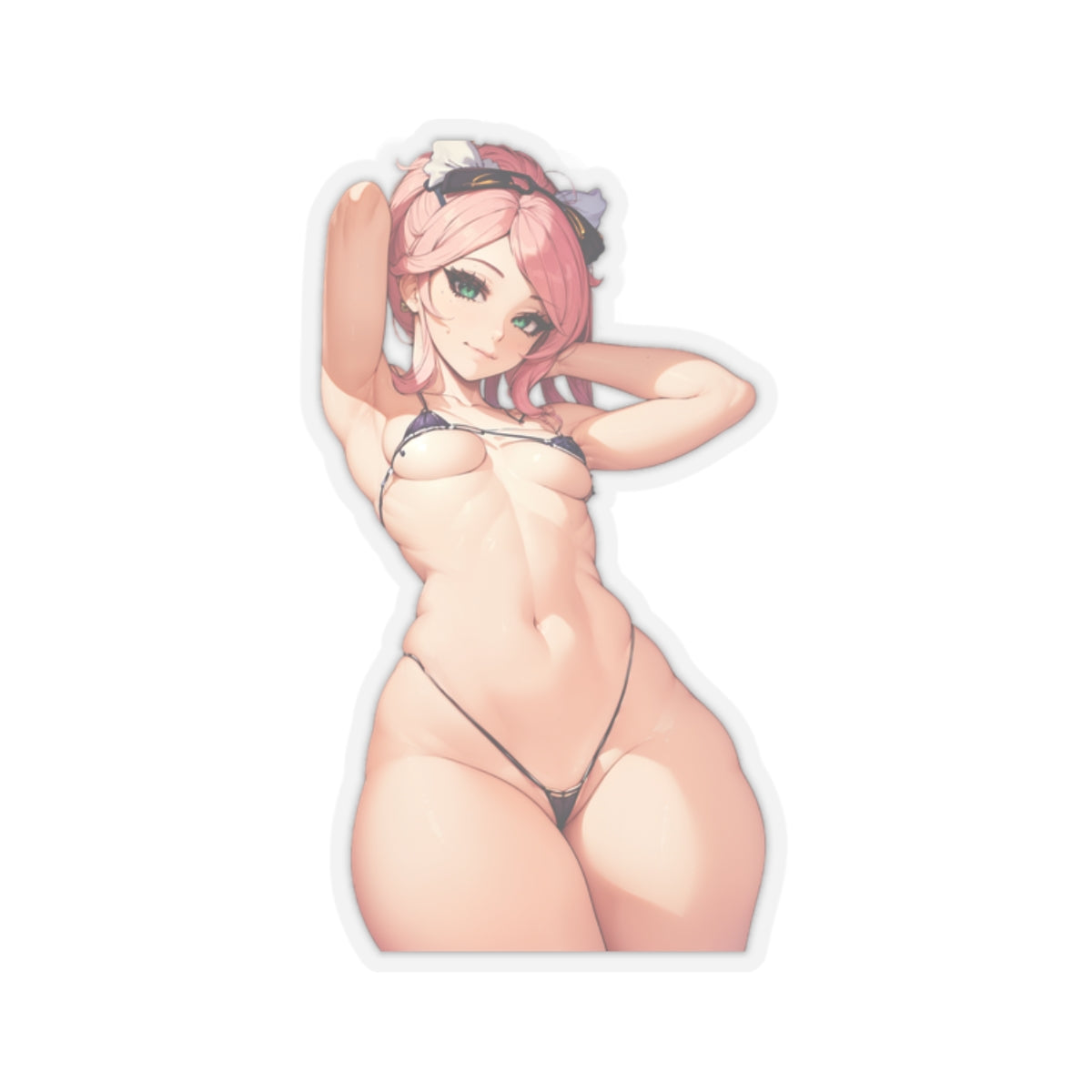 Sexy Streamer | E-Girl | Sexy Waifu | Sexy Anime Sticker | Lewd Anime Sticker | Otaku | Waifu | Waifu Sticker