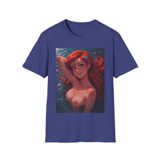 Nude Mermaid T-Shirt | Sexy Anime Girl | Hentai | NSFW | Lewd