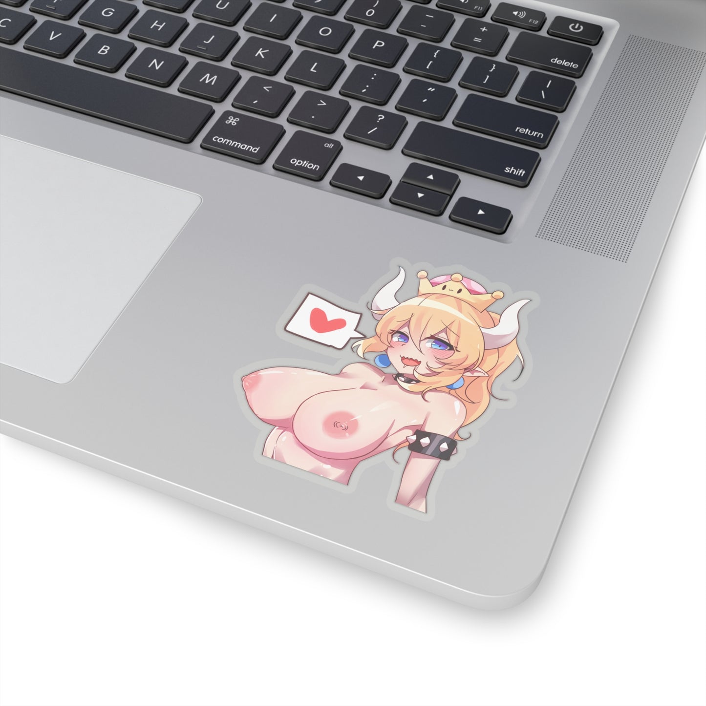 Sexy Bowsette Sticker | Lewd Anime Sticker | Kiss-Cut Sticker | Lewd Bowsette | Otaku | Waifu | Tits | Uncensored Anime | Mario | Tits | Love | Heart | Sexy Anime Sticker