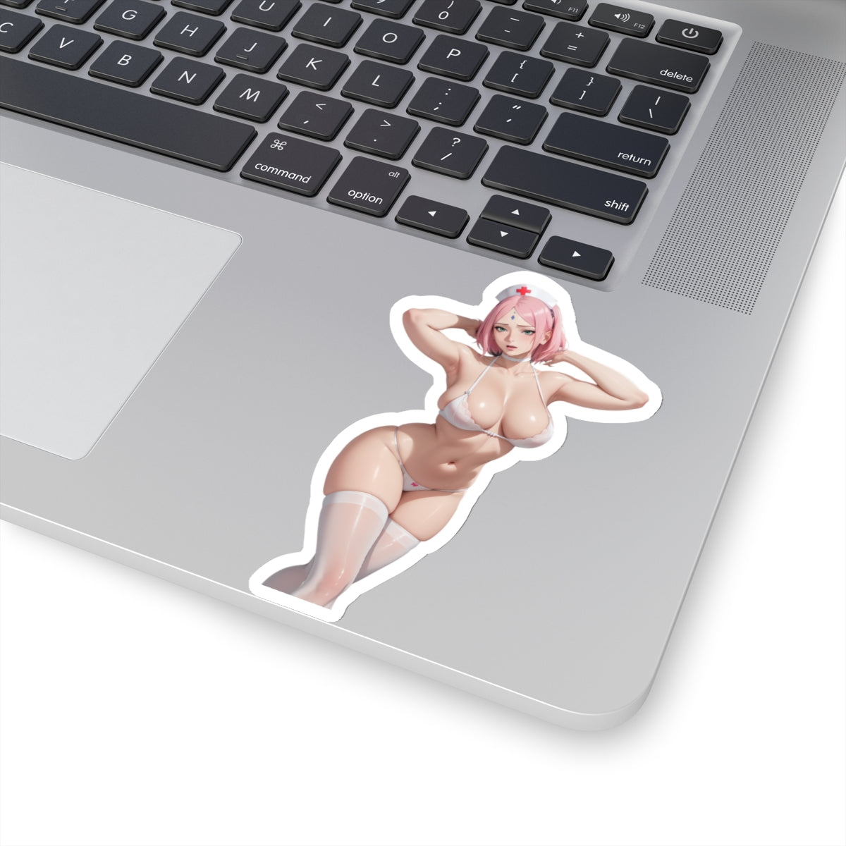 Sexy Waifu Sticker | Sakura | Sexy Nurse | Sexy Anime Sticker | Lewd Anime Sticker | Otaku | Waifu | Waifu Sticker