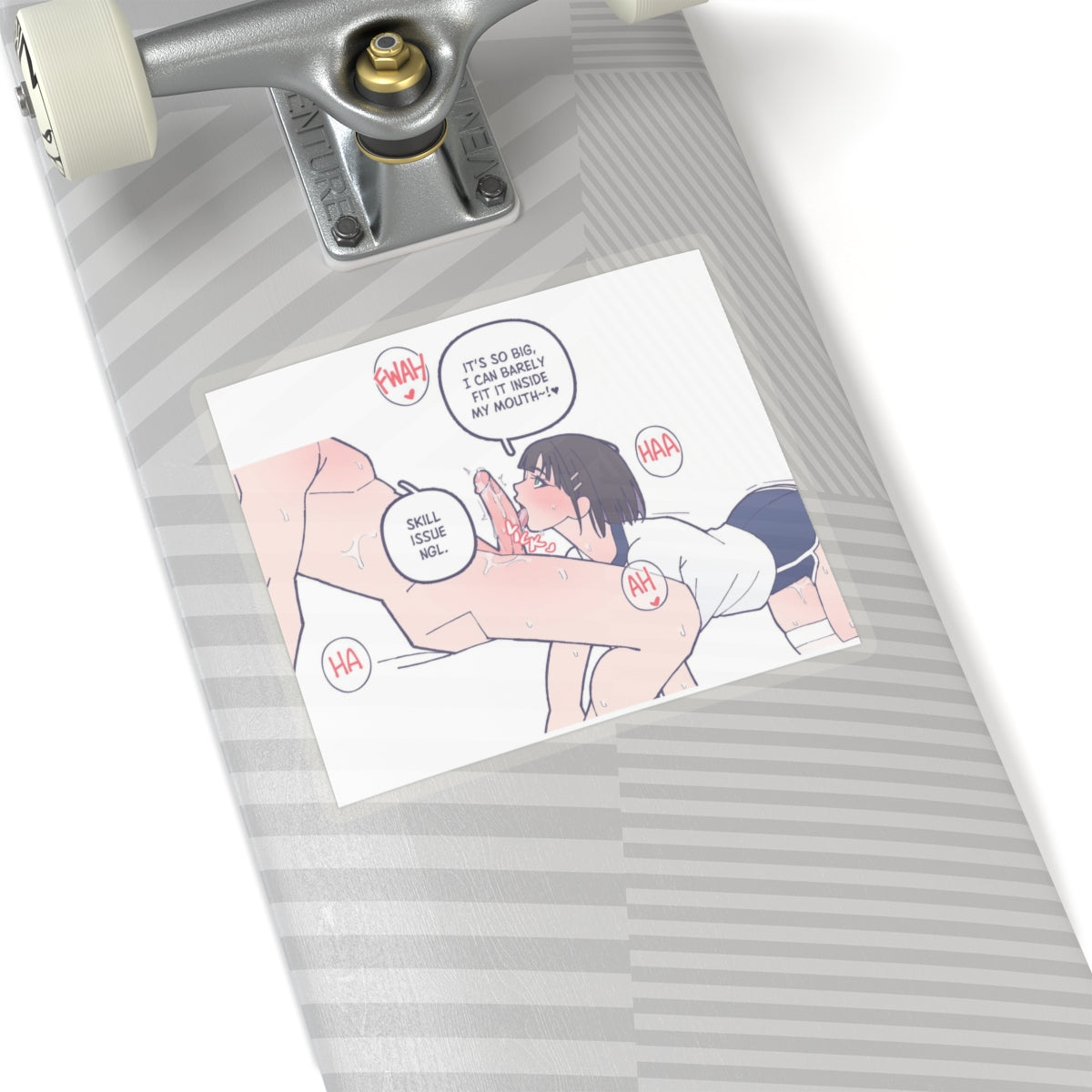 Sexy Anime Sticker | Blowjob | Funny Hentai Sticker | Lewd Anime Sticker | Hentai Sticker