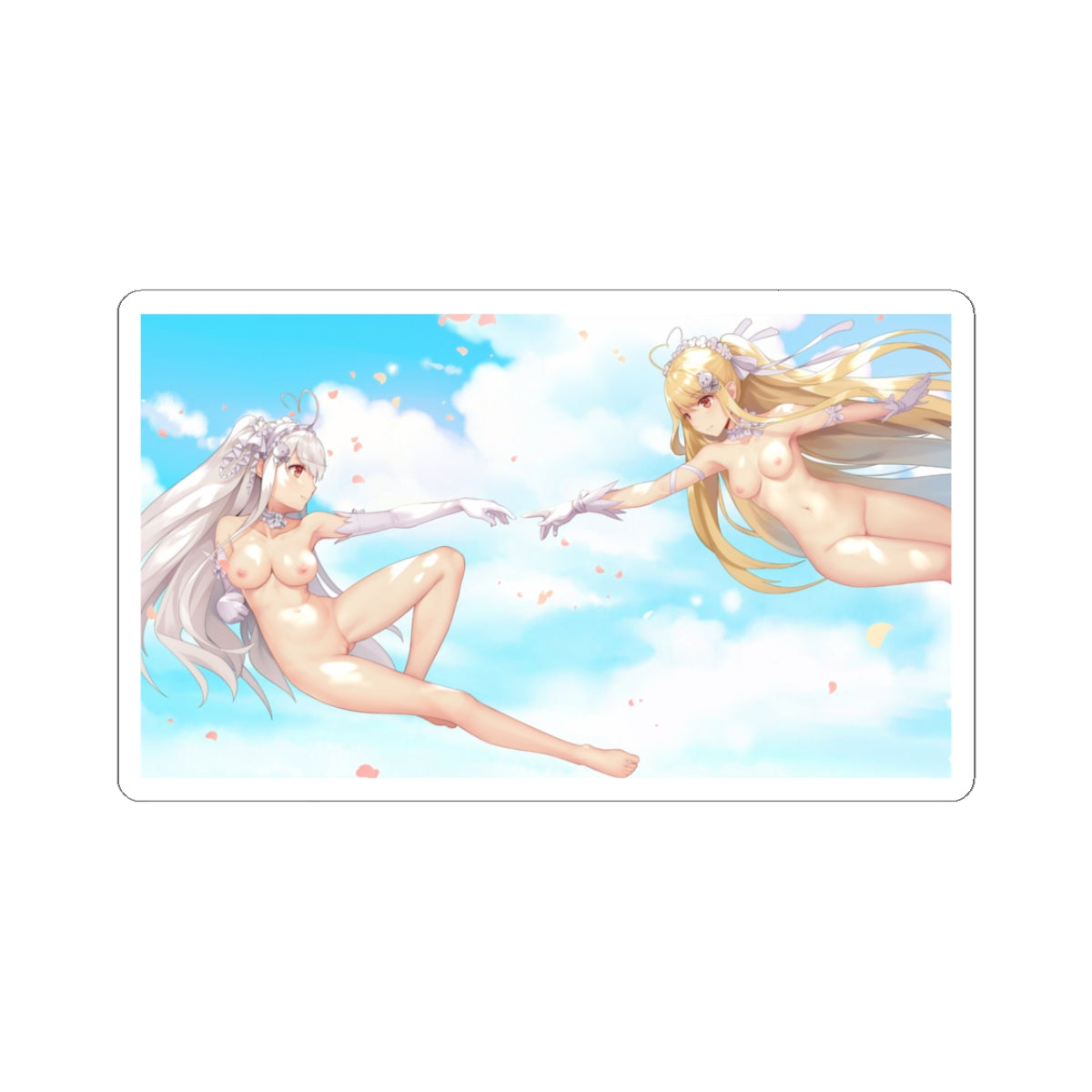 Waifu Sticker | Hentai Girls Sticker | Funny Creation