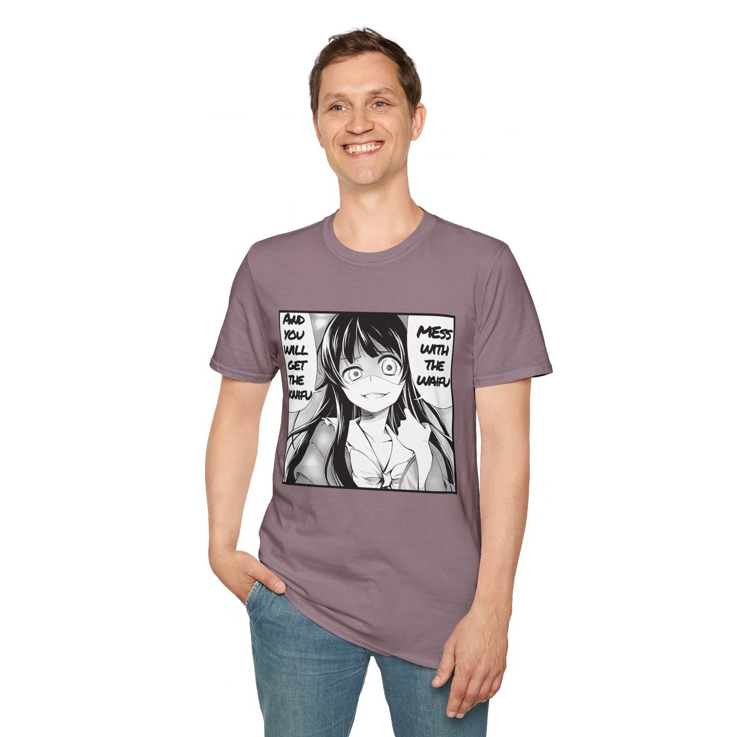 Don't Mess With Waifu T-Shirt | Anime T-Shirt | Anime Merch | Funny Anime Shirt | Otaku | Weeb | Funny