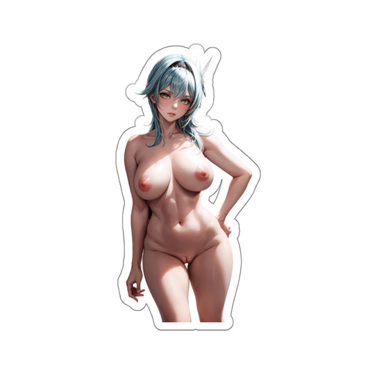 Sexy Anime Sticker | Eula | Lewd Anime Sticker | Lewd Sticker | Sexy Waifu Sticker | Nude Anime Girl | FairyAI