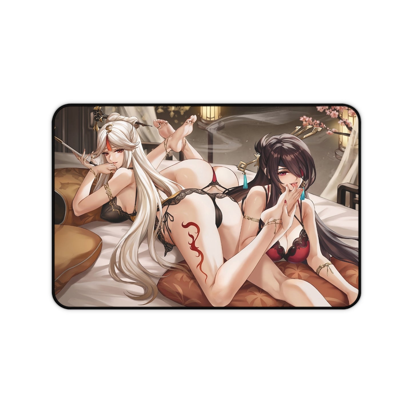 Lewd Mouse Pad | Sucking Toes | Genshin Impact | Ecchi | Waifu | Otaku | Weeb | Foot Fetish | Feet Fetish | Feet | Foot