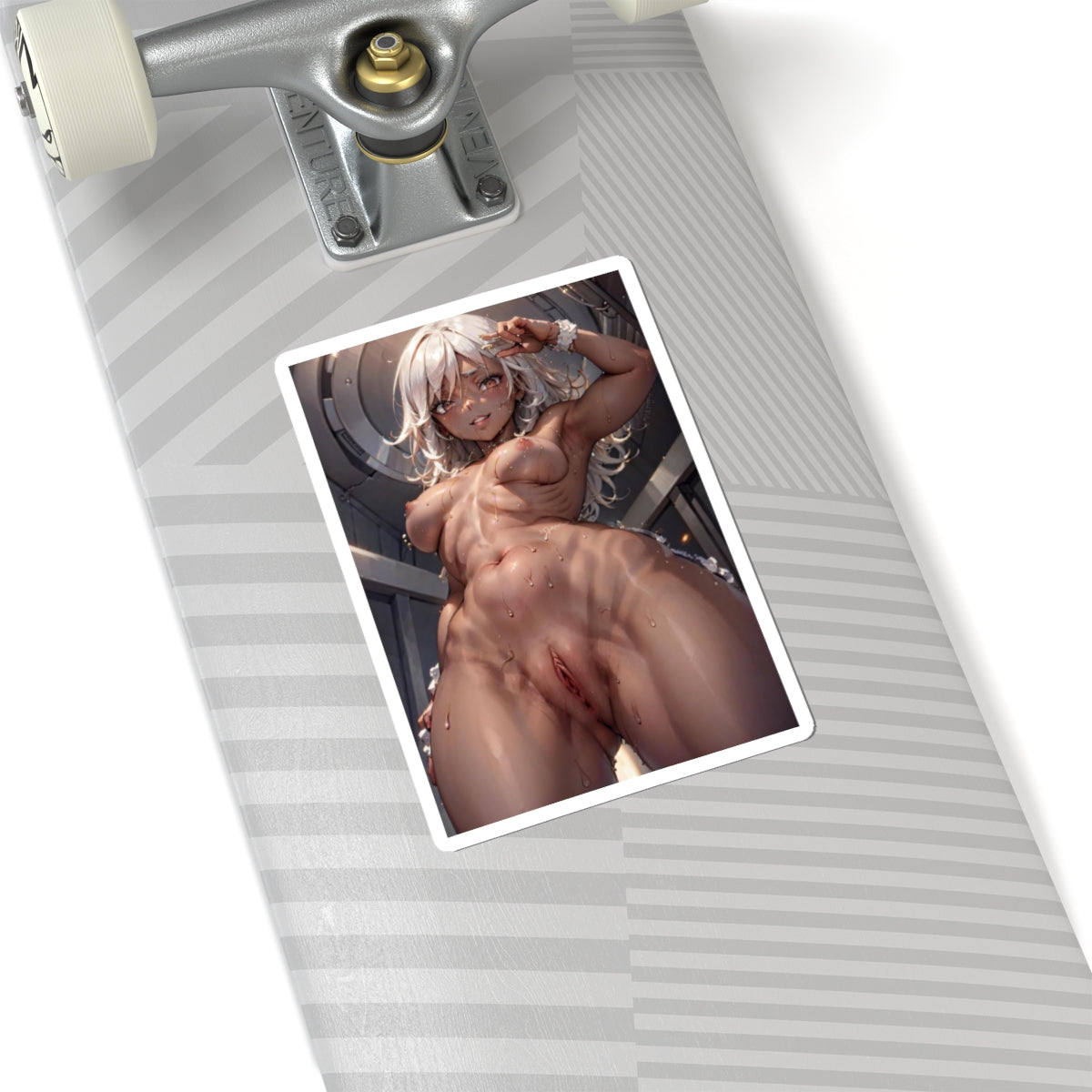 Waifu Sticker | Hentai Girls Sticker | Ebony Brown Skin Pussy