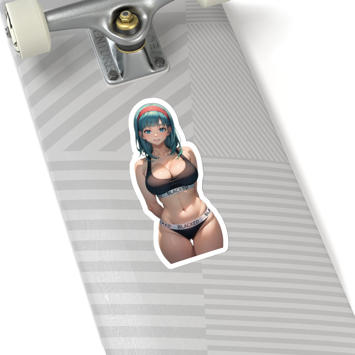 Sexy Anime Sticker | Bulma | Lewd Anime Sticker | Lewd Sticker | Sexy Waifu Sticker | Blacked | SAMSARA_AI